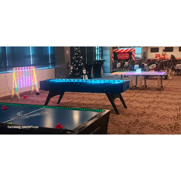 LED Table Games Set Up Lone Star Park 12 09 24