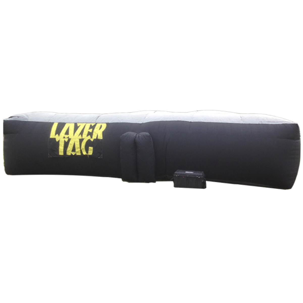 Black Lazer Tag on white background