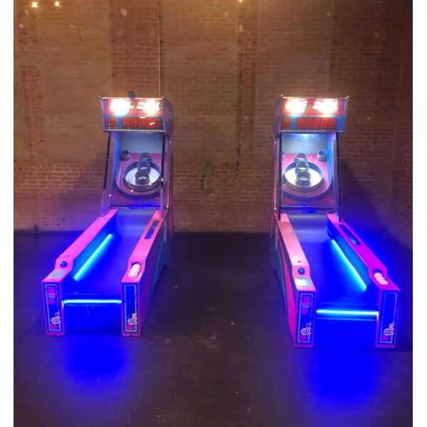 Skee Ball 2 Games Set Up