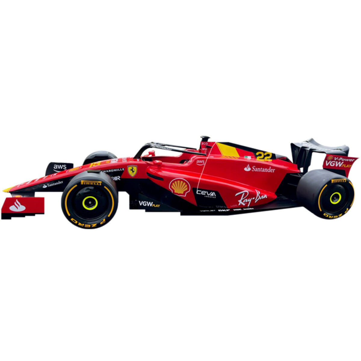 Red Formula One Race Car