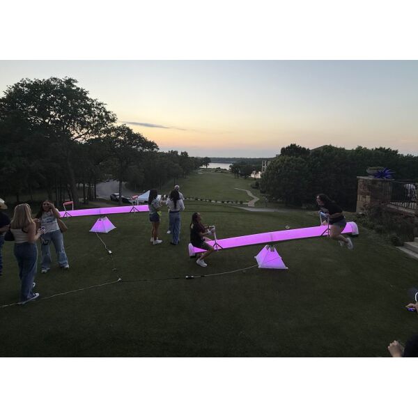 LED Seesaws In Motion