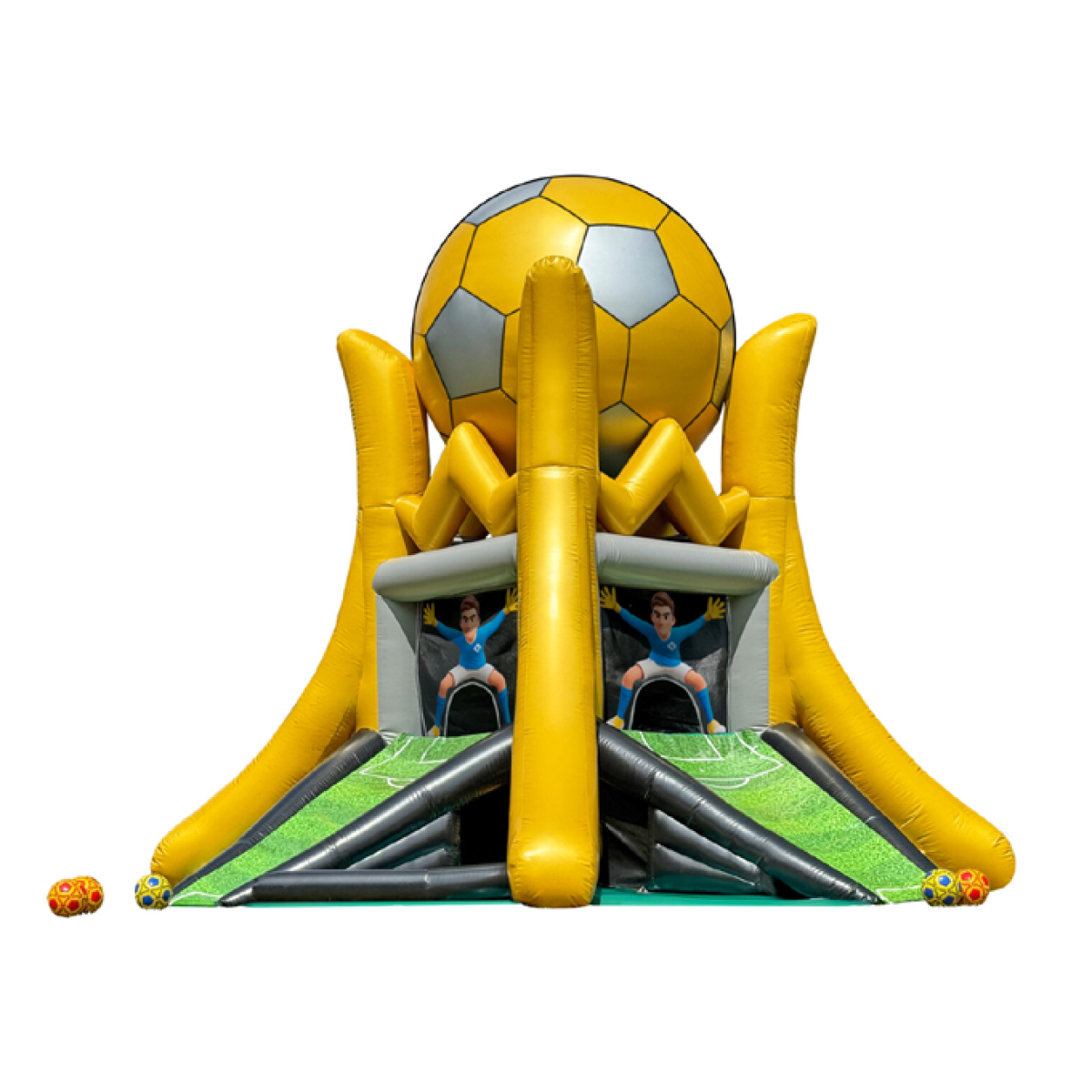 Soccer Gold Cup on white background